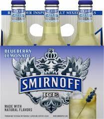 Smirnoff - Ice Blueberry Lemonade (6 pack 12oz bottles) (6 pack 12oz bottles)