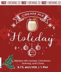 902 Brewing - Holiday Cream Ale (4 pack 16oz cans) (4 pack 16oz cans)