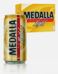 Compania Cervecera de Puerto Rico - Medalla Light (12 pack 12oz cans) (12 pack 12oz cans)