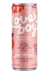 Loverboy Sparkling Hard Tea - White Peach (6 pack 12oz cans) (6 pack 12oz cans)